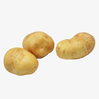 有机蔬菜土豆实物摄影拍摄