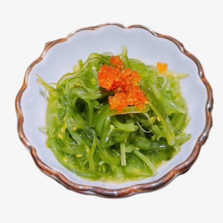 美味日料鱼子酱海草美食