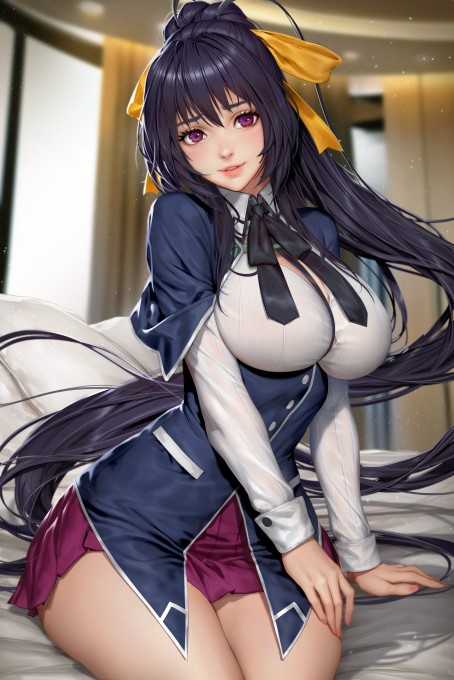 《恶魔高中D&times;D》姬岛朱乃2k手机壁纸