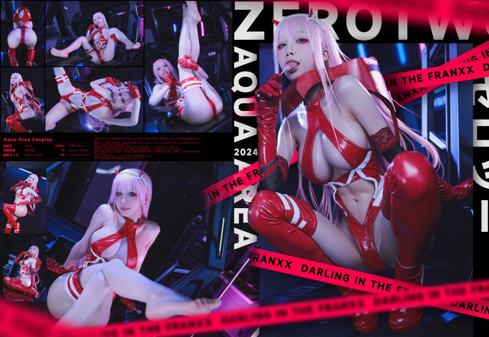 Shuimiaoaqua Zero Two Cosplay