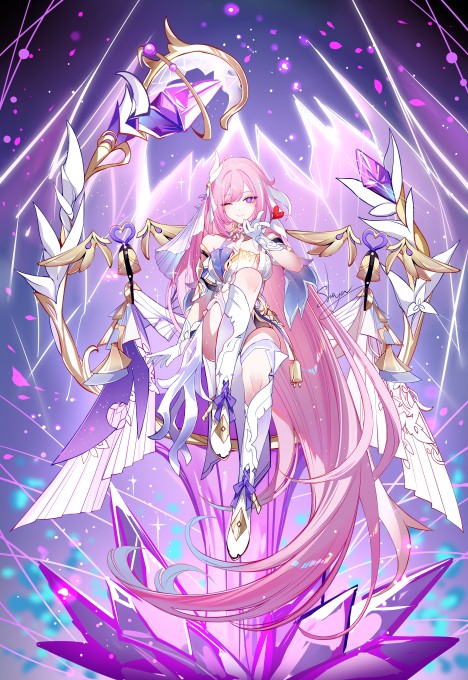 sheya新作崩坏3爱莉希雅4k手机壁纸