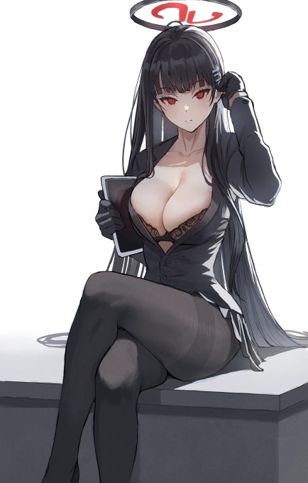 《碧蓝档案》调月里约5k手机壁纸