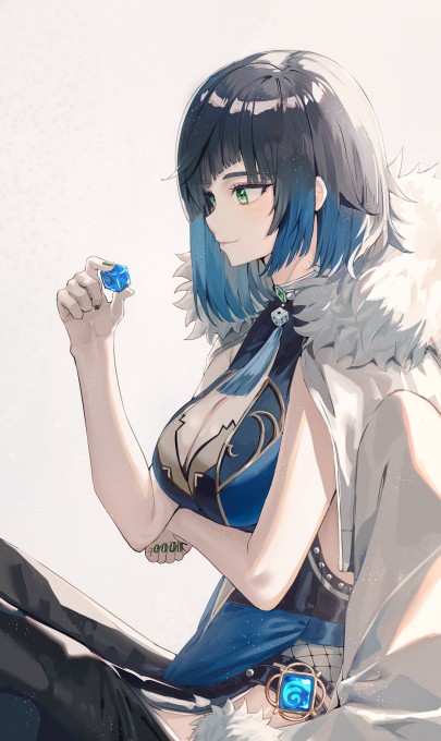 《原神》夜兰5k手机壁纸