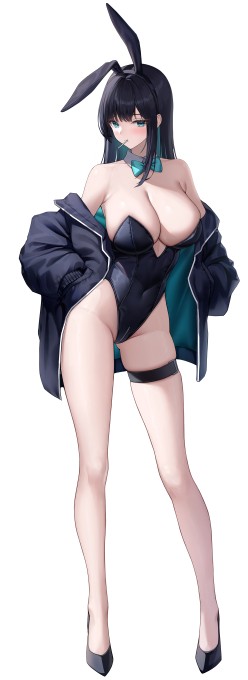 高挑兔女郎小姐白皙双腿太美了8k手机壁纸