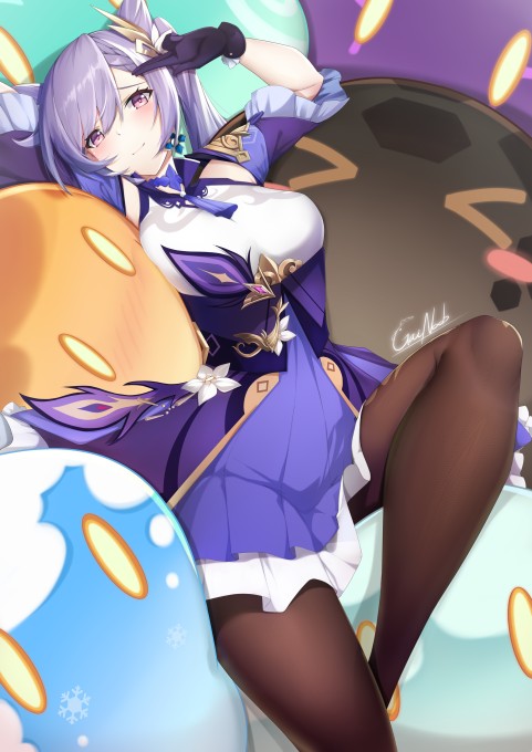 《原神》刻晴4k手机壁纸