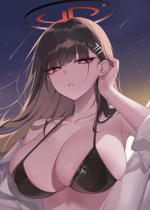 《碧蓝档案》调月里约4k手机壁纸
