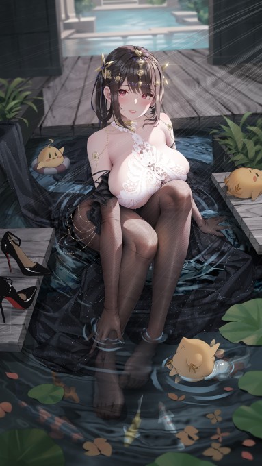 《碧蓝航线》镇海4k手机壁纸