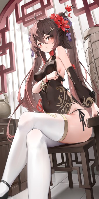 《原神》胡桃5k手机壁纸