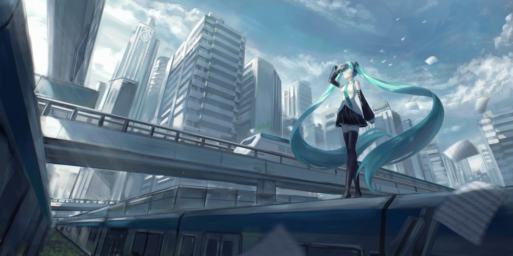 初音未来6k电脑桌面壁纸