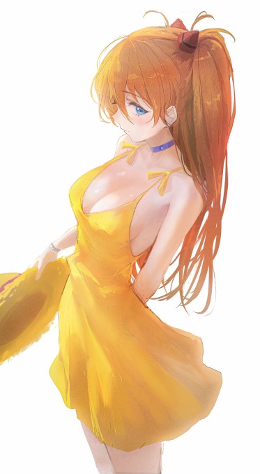 《新世纪福音战士》惣流&middot;明日香&middot;兰格雷5k手机壁纸
