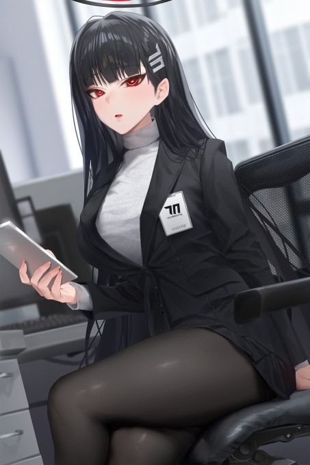 《碧蓝档案》调月里约2k手机壁纸