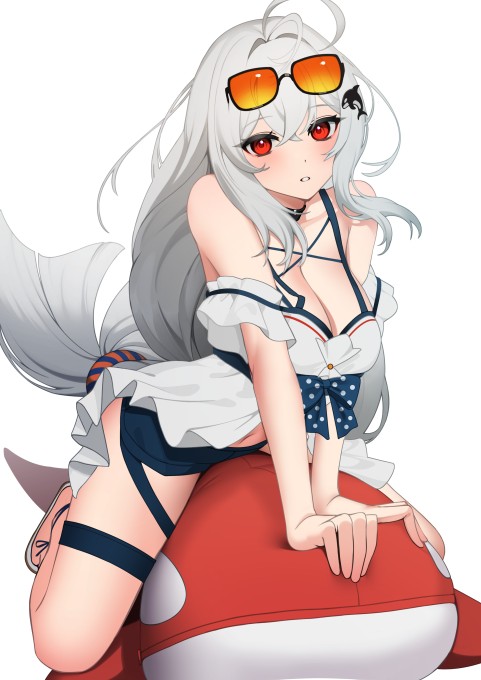 《明日方舟》斯卡蒂2k手机壁纸