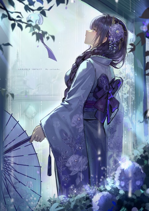 《原神》雷电将军4k手机壁纸