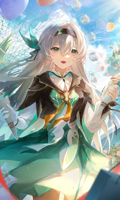 《崩坏：星穹铁道》流萤4k手机壁纸