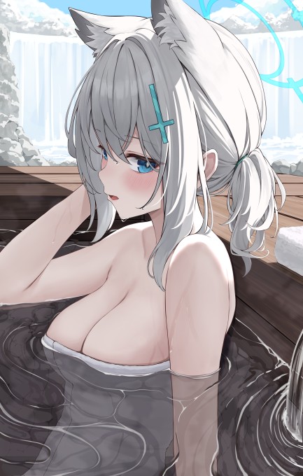 《蔚蓝档案》砂狼白子4k手机壁纸