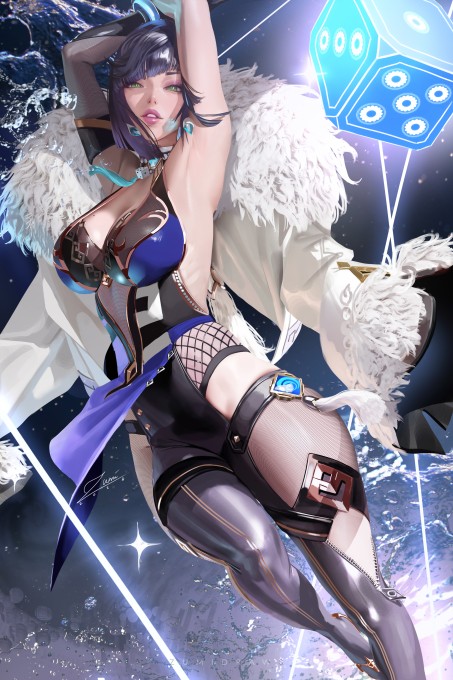 《原神》夜兰2k手机壁纸