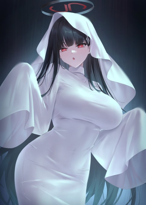 《蔚蓝档案》调月里约2k手机壁纸