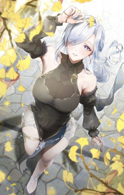 《原神》申鹤6k手机壁纸