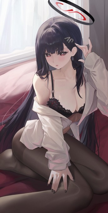 《蔚蓝档案》调月里约4k手机壁纸