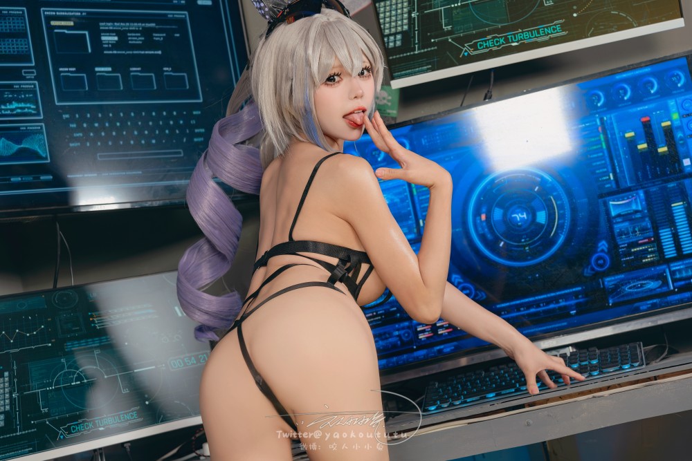 咬人小小兔一月作品『崩铁&middot;银狼』