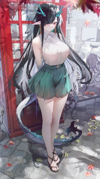 《明日方舟》夕5k手机壁纸