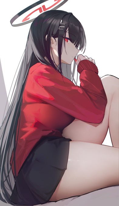 《蔚蓝档案》调月里约8k手机壁纸