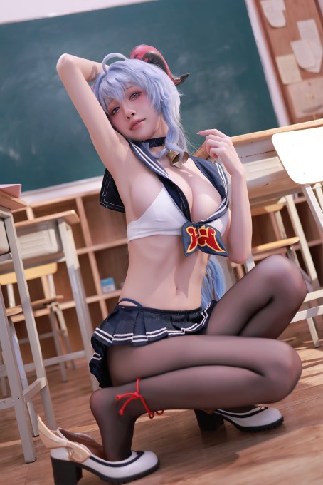 水淼Aqua甘雨JK