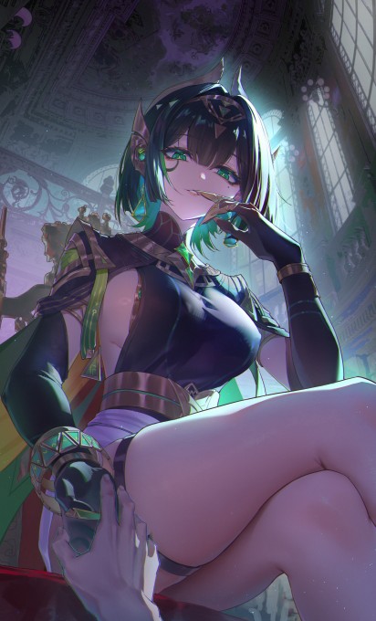 《原神》奈芙尔4k手机壁纸
