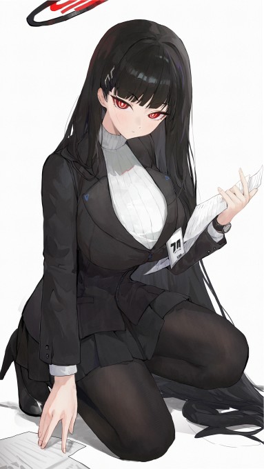 《蔚蓝档案》调月里约4k手机壁纸