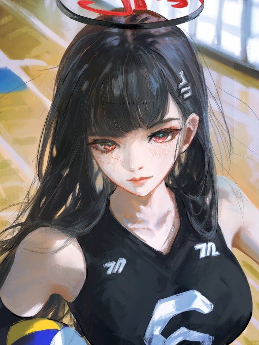 《蔚蓝档案》调月里约4k手机壁纸