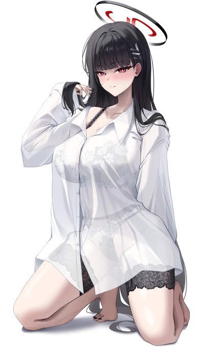《蔚蓝档案》调月里约2k手机壁纸