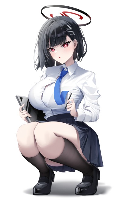 《蔚蓝档案》调月里约2k手机壁纸