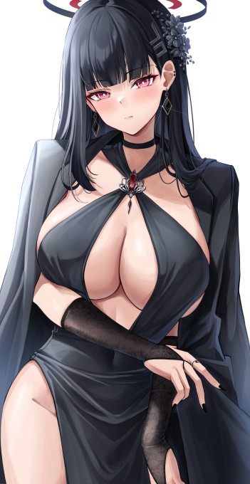 《蔚蓝档案》调月里约2k手机壁纸