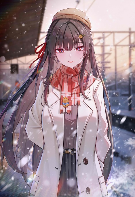 《鸣潮》朽叶千咲6k手机壁纸