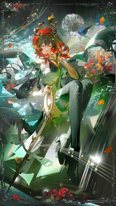 《鸣潮》夏空&middot;托卡塔6k手机壁纸