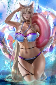 《英雄联盟》阿狸2k手机壁纸