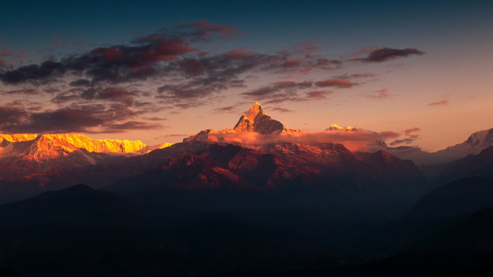 喜马拉雅山脉高清4k风景壁纸