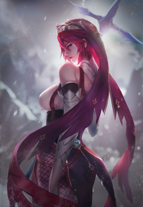 《原神》罗莎莉亚5k手机壁纸