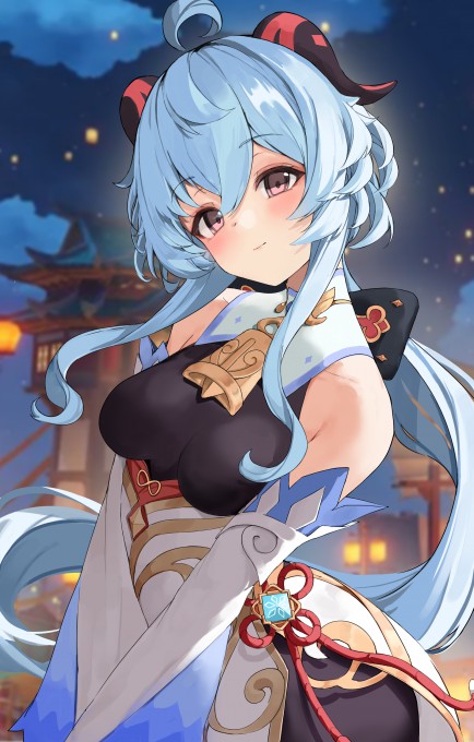 《原神》甘雨4k手机壁纸