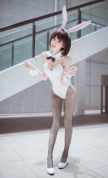 你的负卿cosplay兔女郎手机壁纸