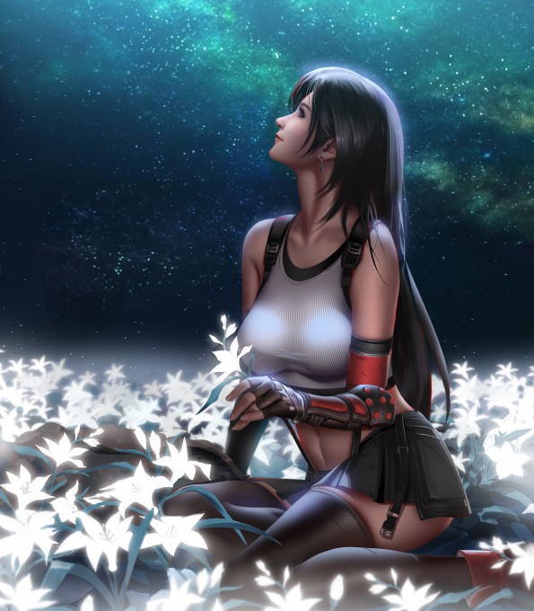 最终幻想蒂法洛克哈特美女4k壁纸
