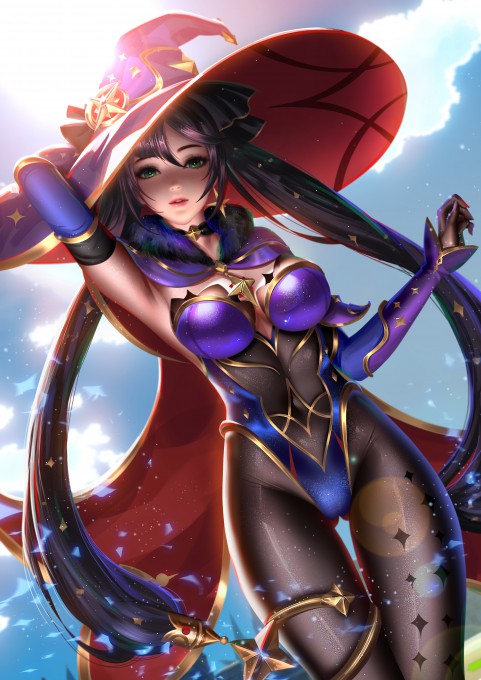 原神莫娜4k手机壁纸