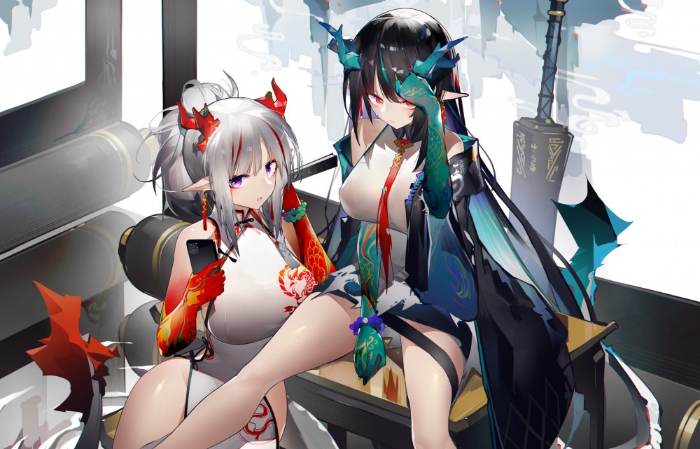 《明日方舟》年和夕电脑4k壁纸