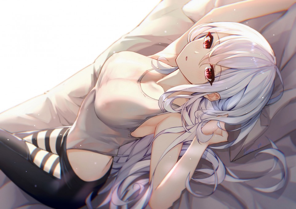 《明日方舟》斯卡蒂2k桌面壁纸
