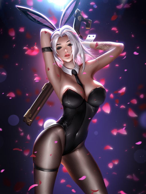 《守望先锋》艾什4k手机壁纸