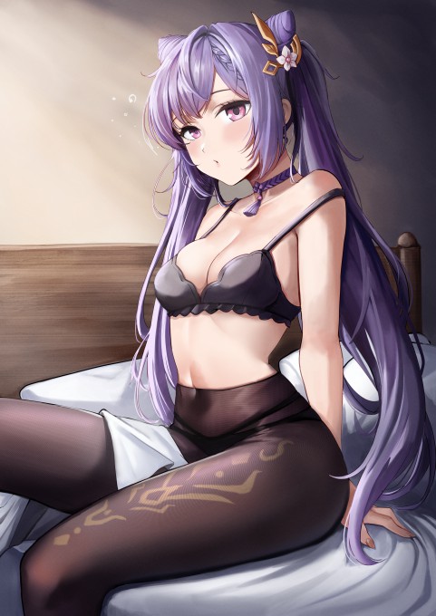 《原神》刻晴4k手机壁纸
