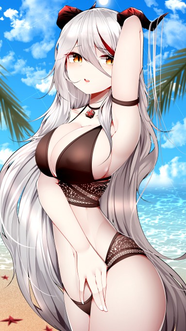 《碧蓝航线》埃吉尔4k手机壁纸