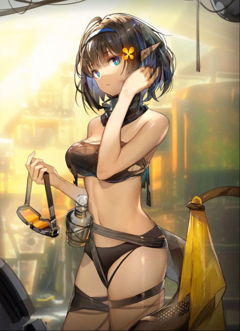 《明日方舟》森蚺2k手机壁纸