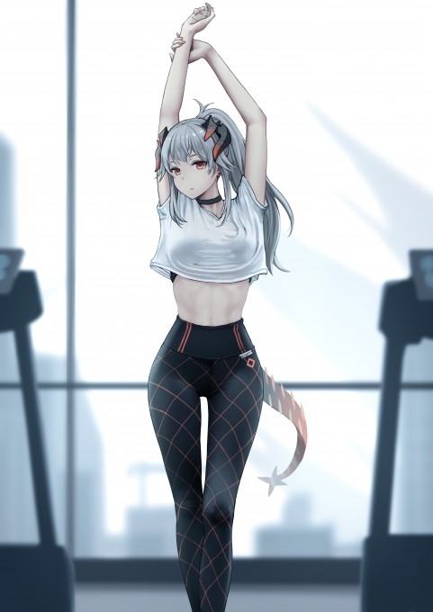 《明日方舟》塞雷娅4k手机壁纸