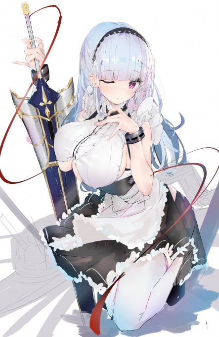 《碧蓝航线》黛朵6k手机壁纸